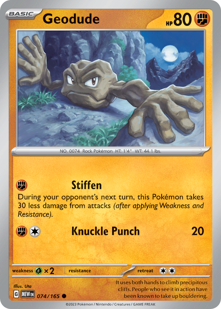 Geodude - 151 #74