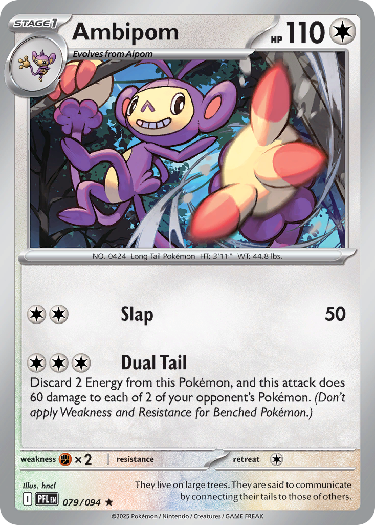 Ambipom - Phantasmal Flames #79
