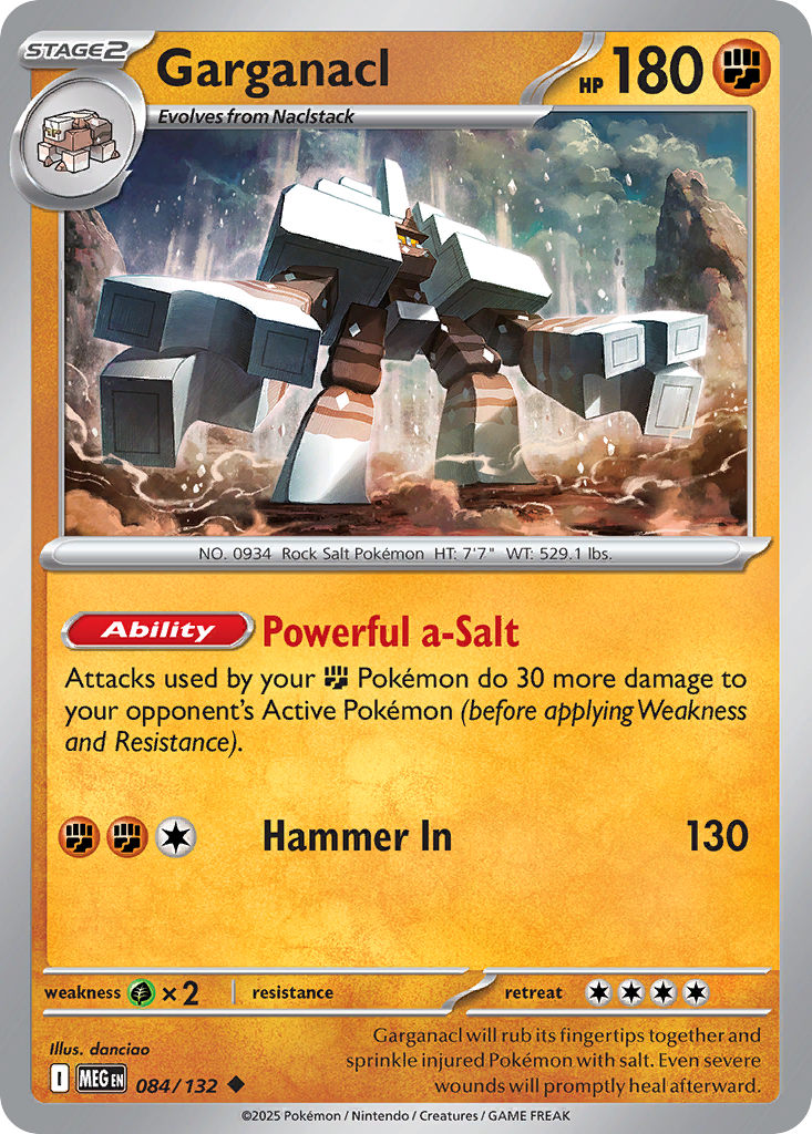Garganacl - Mega Evolution #84