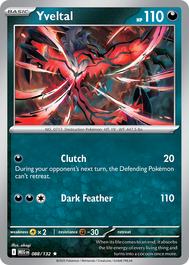 Yveltal - Mega Evolution #88