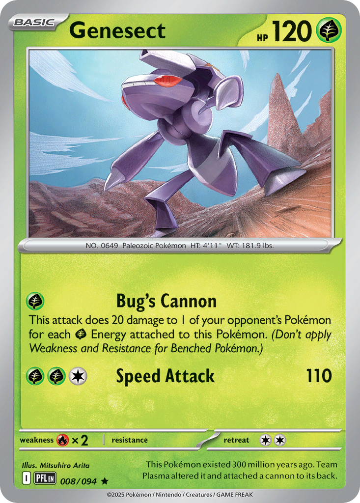 Genesect - Phantasmal Flames #8