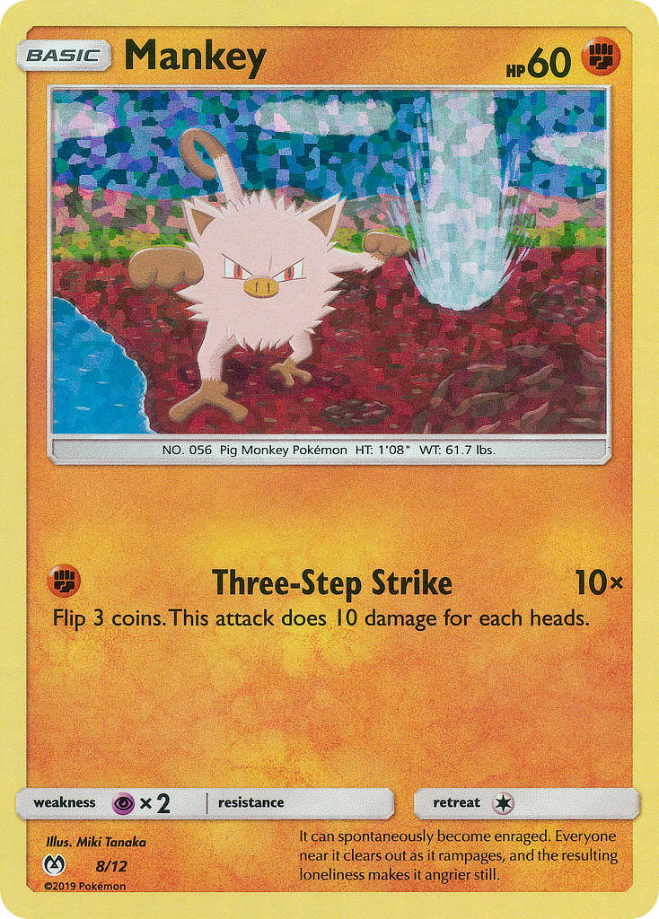 Mankey - McDonald's Collection 2019 #8