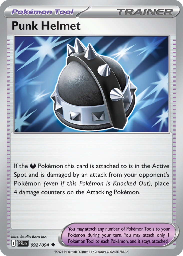 Punk Helmet - Phantasmal Flames #92