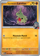 Team Rocket's Larvitar - Destined Rivals #94
