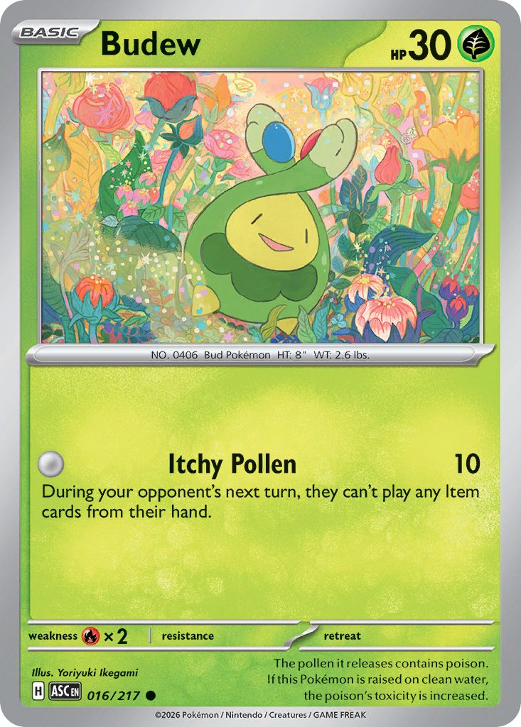 Budew - Ascended Heroes #16