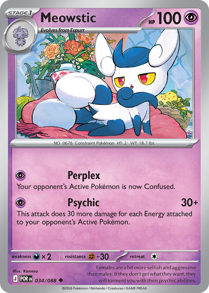 Meowstic - Perfect Order #34