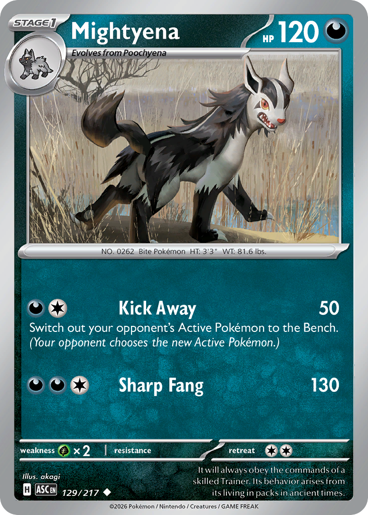 Mightyena - Ascended Heroes #129