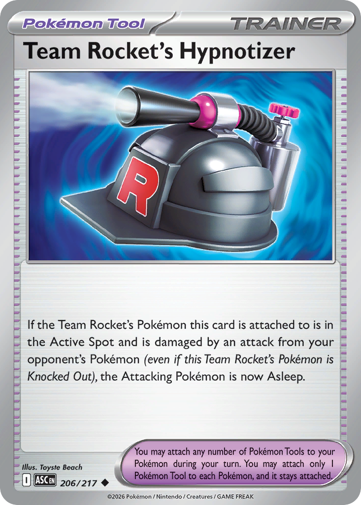 Team Rocket's Hypnotizer - Ascended Heroes #206