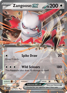 Zangoose ex - Ascended Heroes #167