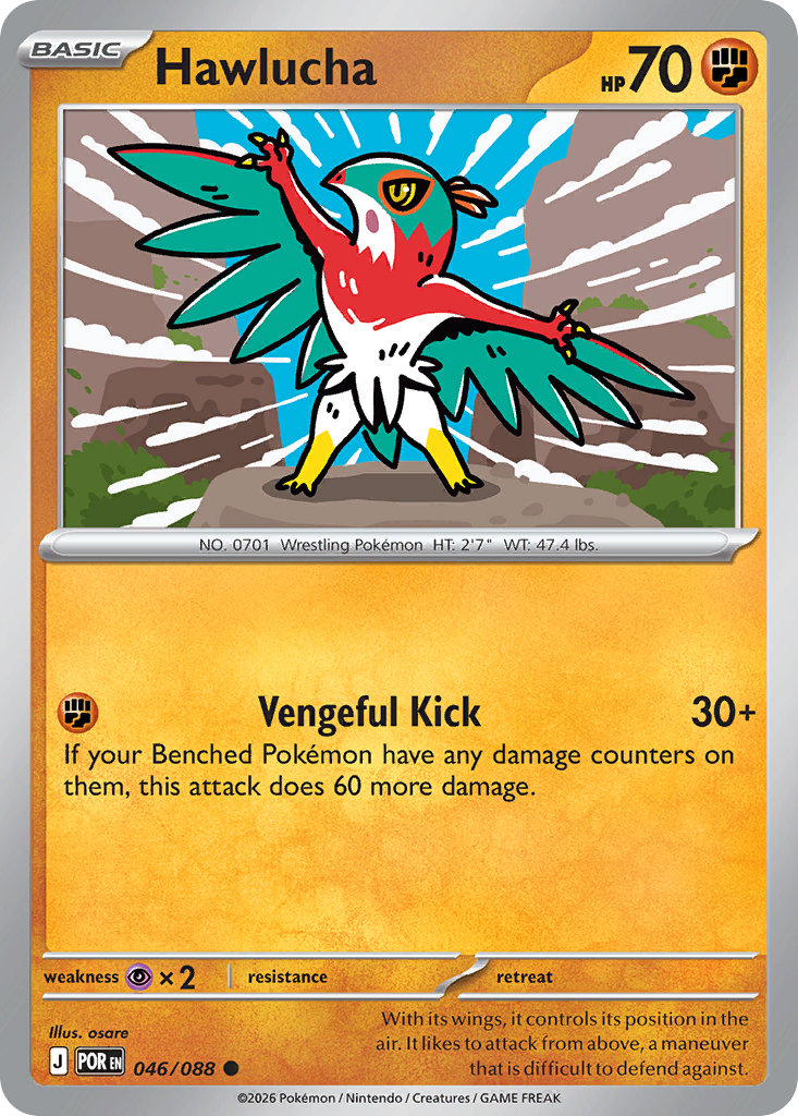 Hawlucha - Perfect Order #46