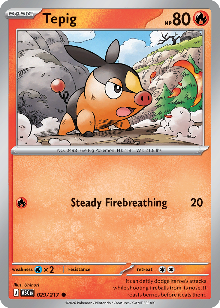 Tepig - Ascended Heroes #29