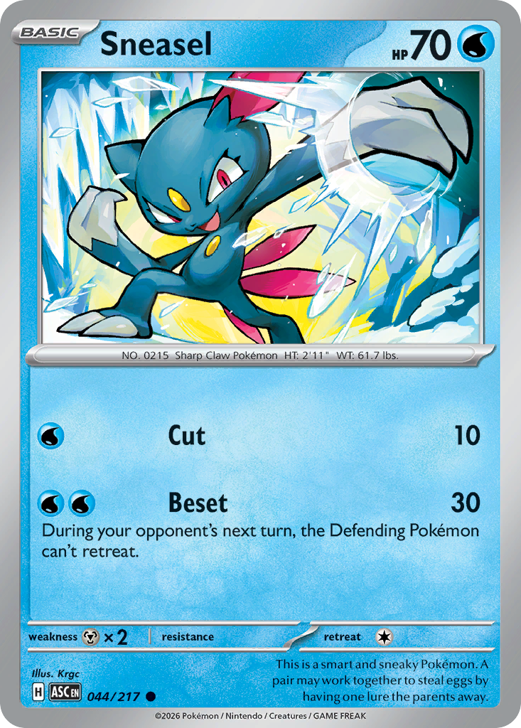Sneasel - Ascended Heroes #44
