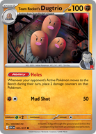 Team Rocket's Dugtrio - Ascended Heroes #101