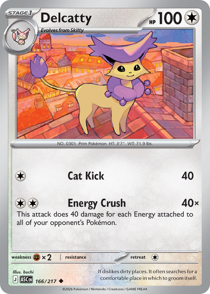 Delcatty - Ascended Heroes #166