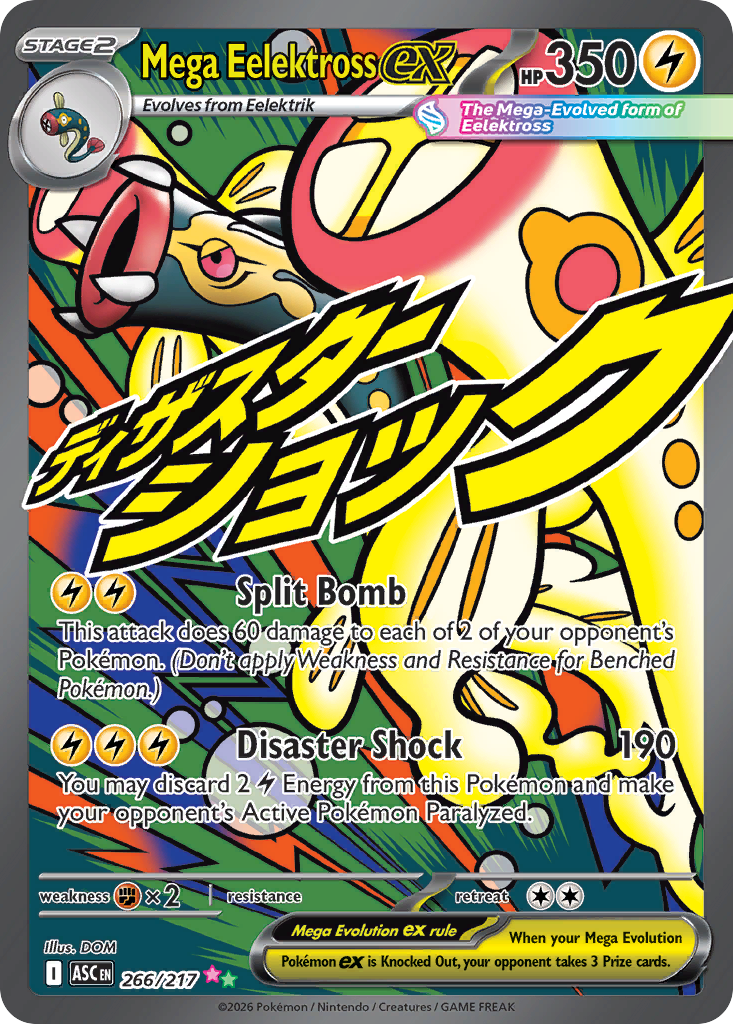 Mega Eelektross ex - Ascended Heroes #266
