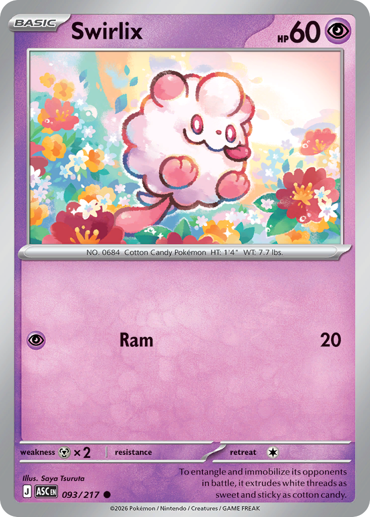 Swirlix - Ascended Heroes #93