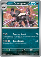 Galarian Obstagoon - Ascended Heroes #132