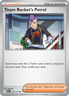 Team Rocket's Petrel - Ascended Heroes #207