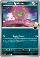 Cynthia's Spiritomb - Ascended Heroes #133