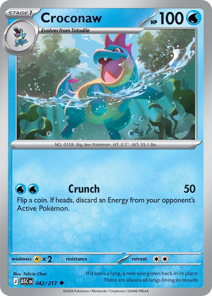 Croconaw - Ascended Heroes #42