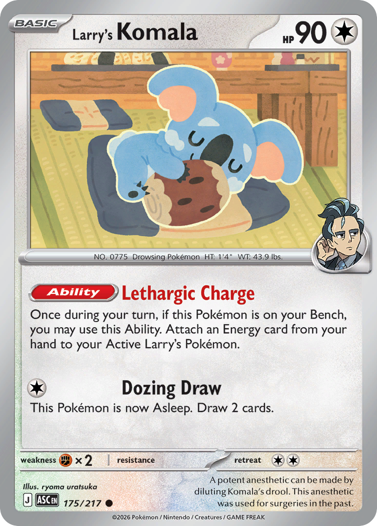 Larry's Komala - Ascended Heroes #175