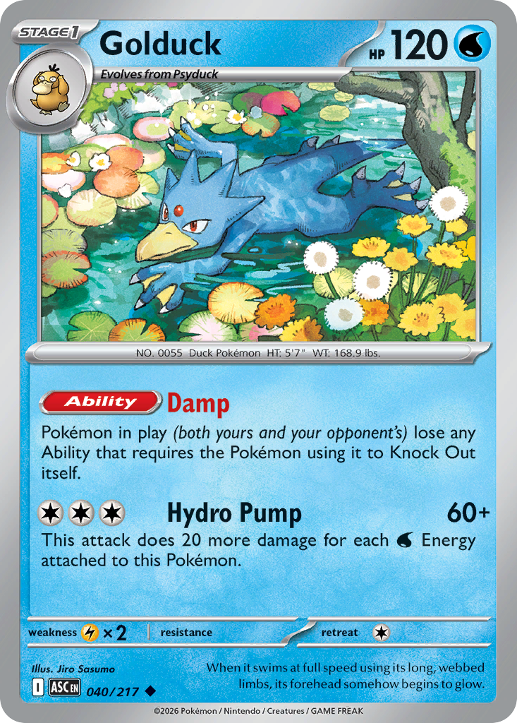 Golduck - Ascended Heroes #40