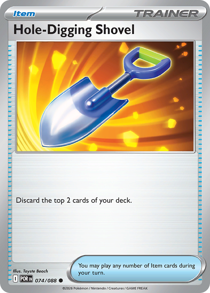 Hole-Digging Shovel - Perfect Order #74